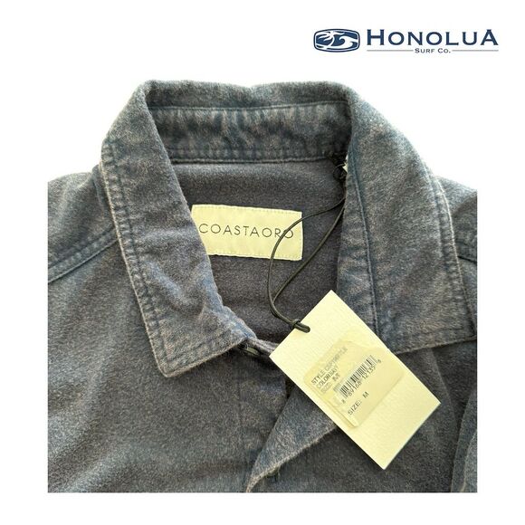 Honolua Surf Co. Men's XL Washed Dark Tone Shirt Jacket Casual - Picture 4 of 8